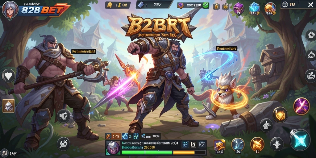 Menampilkan aksi seru dan petualangan mendebarkan di 828BET.