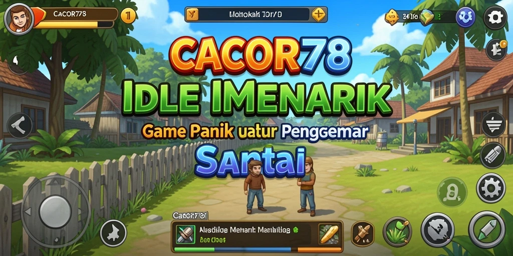 Tangkapan layar menggambarkan gameplay santai CACOR78 yang menghibur.