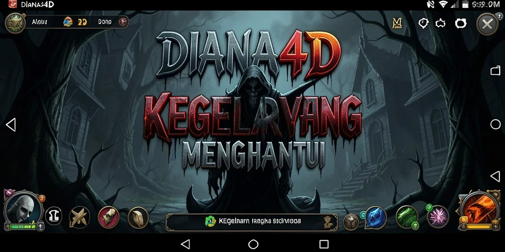 Gameplay DIANA4D yang menegangkan dan penuh kegelapan.