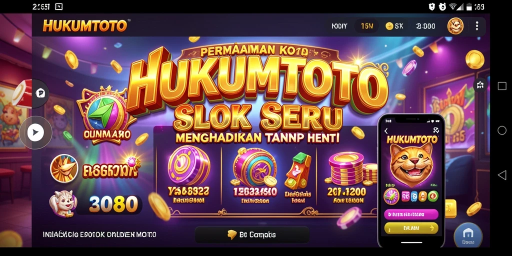 Screenshot gameplay menampilkan keseruan bermain Slot di HUKUMTOTO.