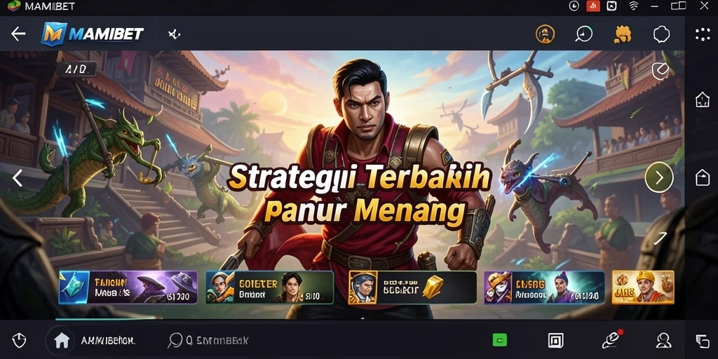 Tampilan gameplay MAMIBET yang menantang dan menarik.
