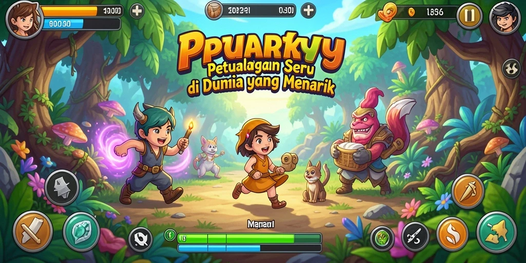 Gameplay menegangkan di dunia petualangan PPRRYY.