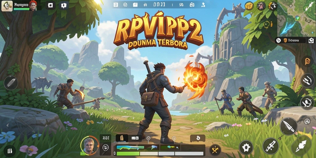 Screenshot menampilkan aksi gameplay seru di dunia terbuka.