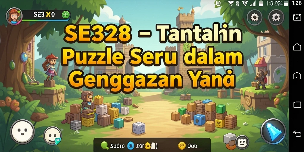 Screenshot SE328 menampilkan gameplay Puzzle yang menantang dan mengasyikkan.