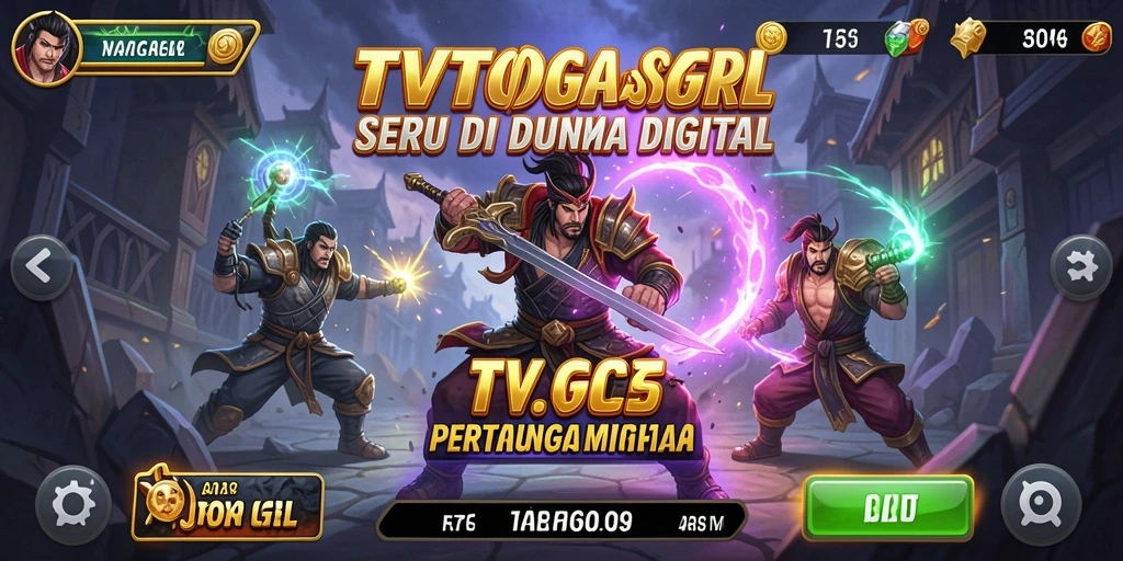 Tampilan gameplay TVTOGEL yang menegangkan dengan grafis menawan.