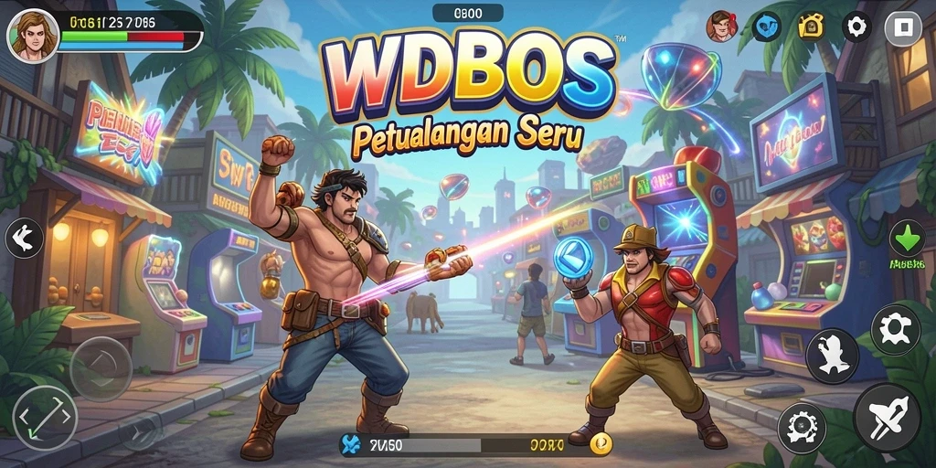 Tampilan gameplay menakjubkan dari WDBOS dengan tantangan seru.