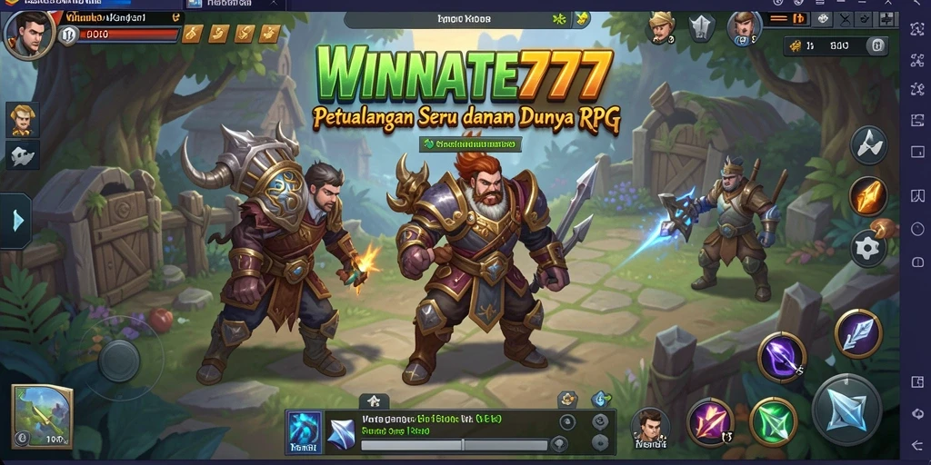 Gameplay RPG yang mendebarkan di WINRATE777 dengan grafis menawan.